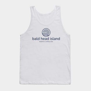 Bald Head Island, NC Beach Summer Wave Tank Top